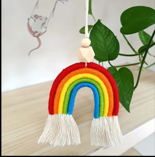 Wanddekoration Regenbogen 3D Anhänger Wandanhänger